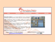 Tablet Screenshot of metacrilatosmalpica.es